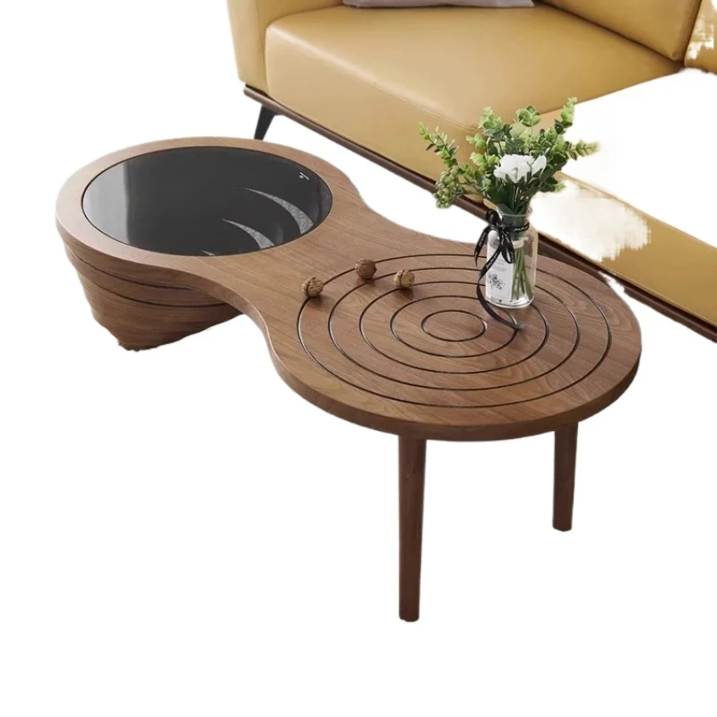 Design Decor Coffee Table Extendable Designer Storage Nesting Coffee Table Poker Minimalist Mesa De Centro Sala Home Furniture