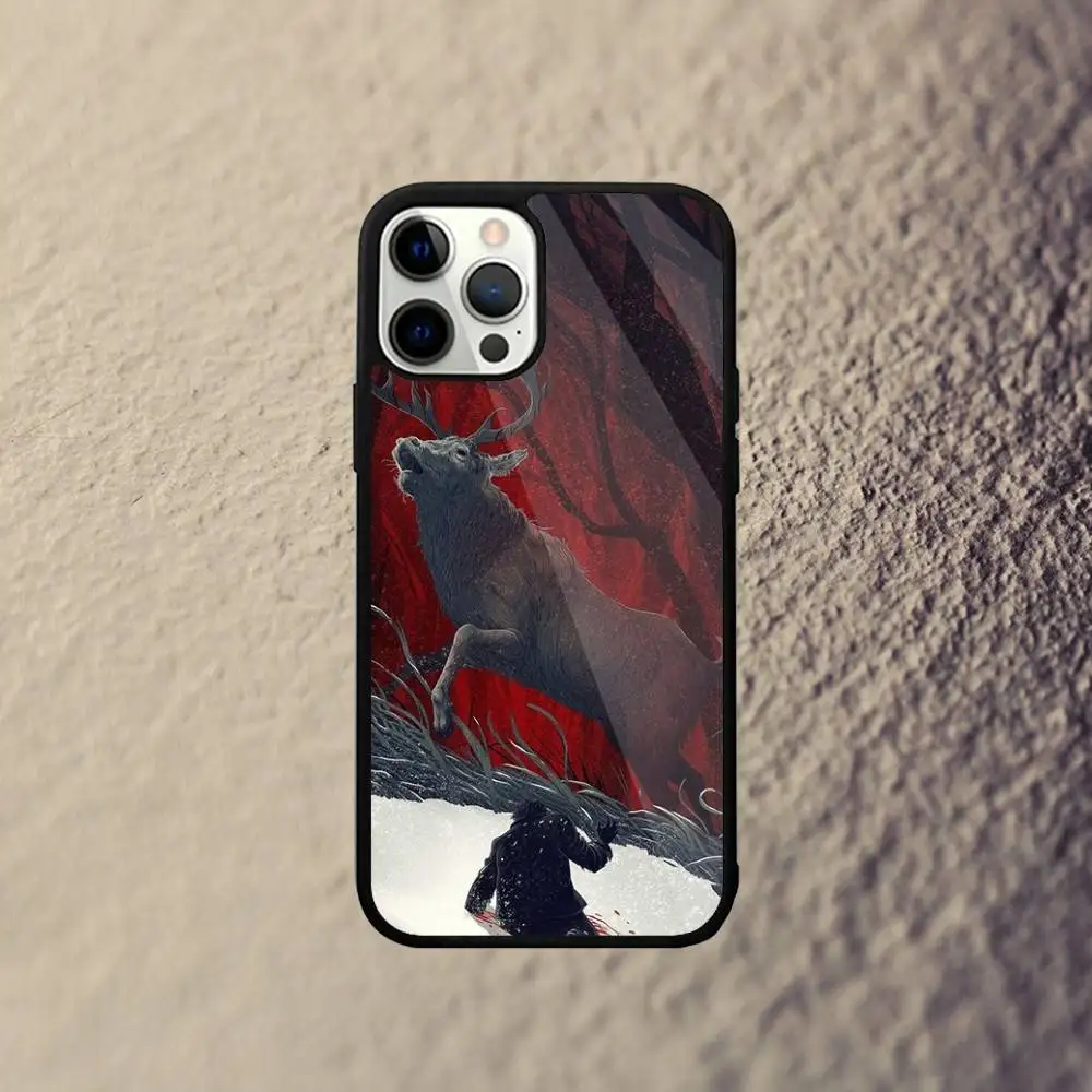 Чехол для телефона Hannibal Will Graham для iPhone 17,16,15,14,13,12,11,Pro,Max,Plus,Mini,SE4,E с магнитной беспроводной зарядкой Magsafe