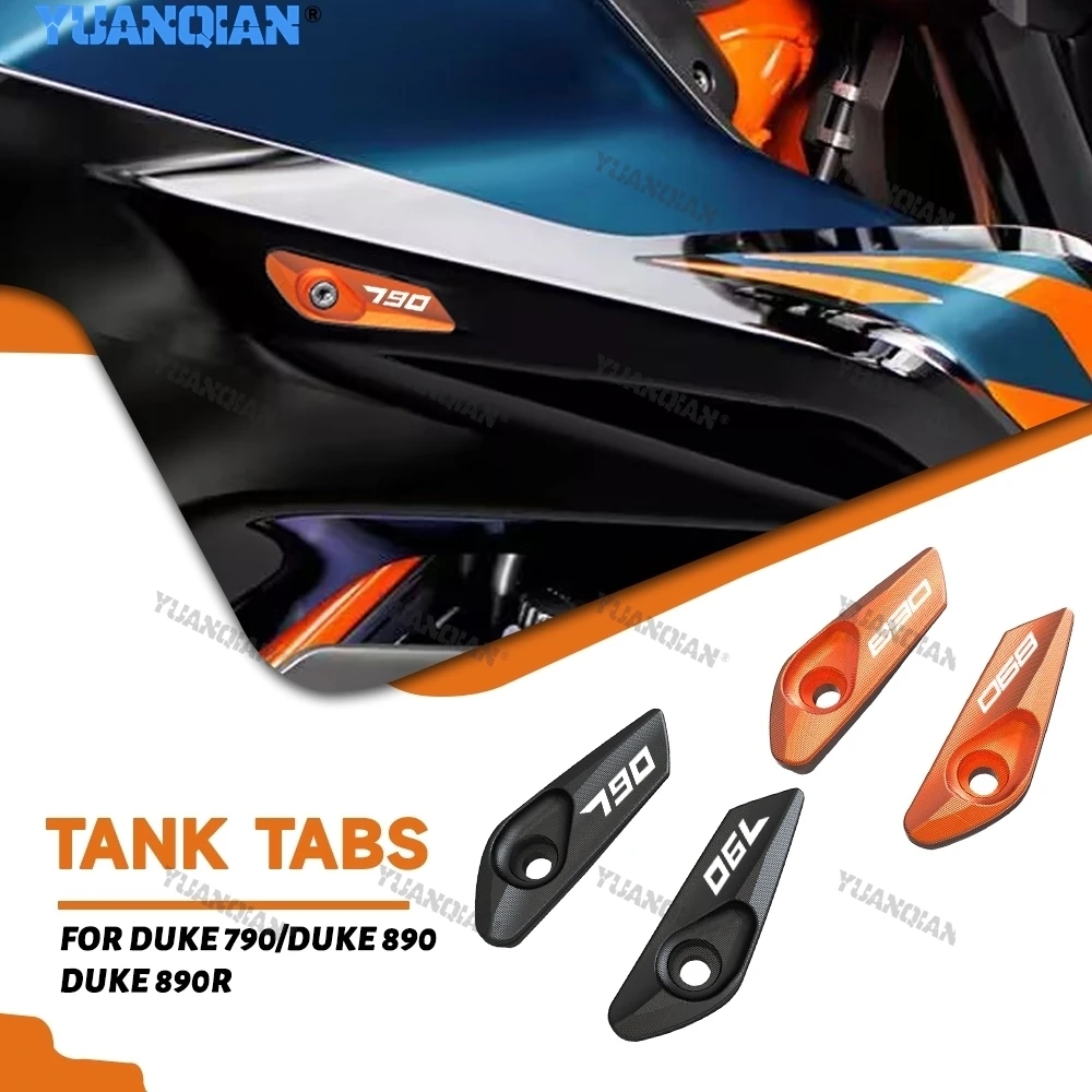 

New Motorcycle Accessories Aluminium Side Panel Tank Tabs For 790Duke 790 Duke Duke790 790 Duke 2017-2022 20243 2024 2025 2026