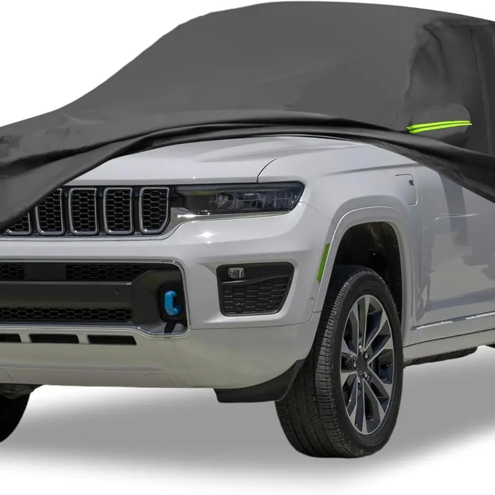 

Custom Waterproof Car Cover for Jeep Grand Cherokee 2002-2023, All-Weather Protection, UV-Resistant, Dust and Snow Shield with Z