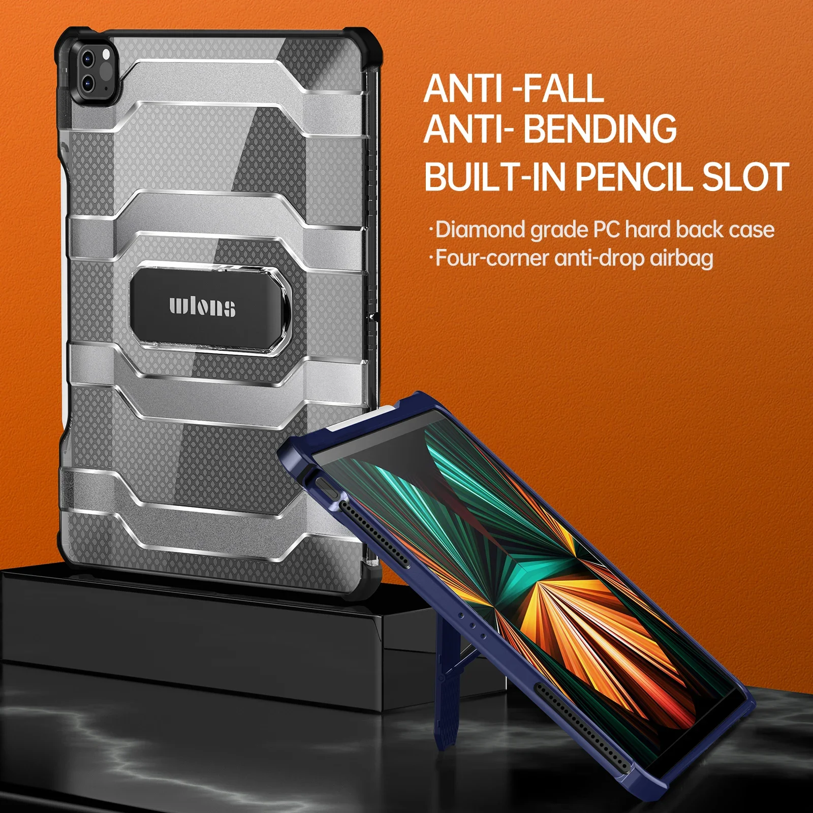 

Protective Case for iPad 7th 8th 9th 10th Mini6 Air Pro 9.7 10.2 10.5 10.9 11 with Stand & Shockproof Cover
