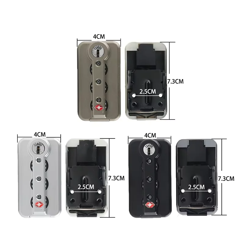 3 Colors Lock Suitable for Rimowa TSA006 Customs Lock Suitcase Spare Parts Luggage accessories Replacement Lock Repair