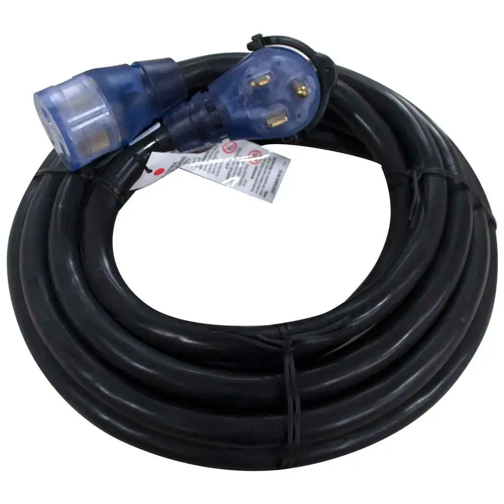 Rugged Heavy Duty 25ft Welder Cord 8/3 USA-Made Contractor Approved