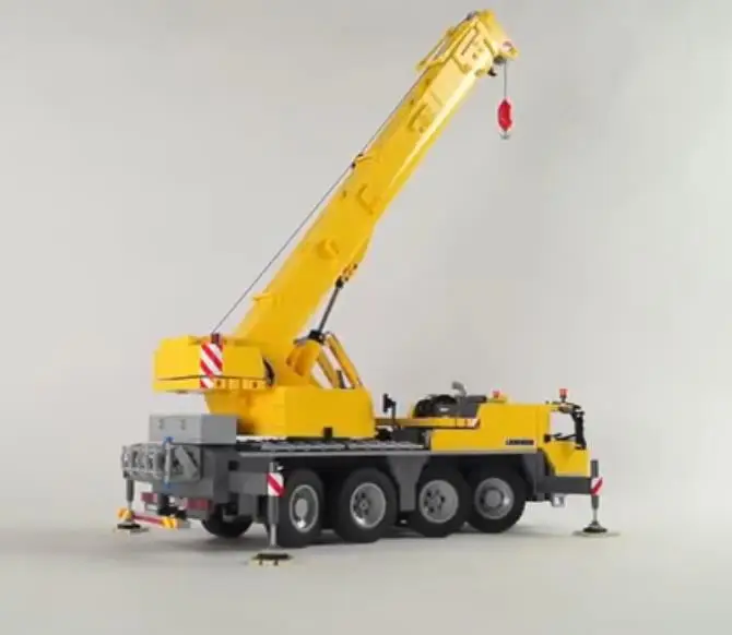 NEW 2022 Science and technology building block moc-33014 crane engineering vehicle remote assembly toy model boy's birthday gift