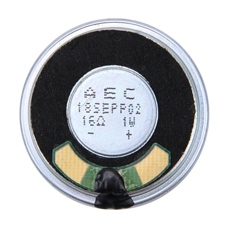 1 Pcs 36mm 16 Ohm 1W Internal Magnet Speaker & 1 Pcs 2 Pin Mini PTT Speaker MIC for BAOFENG Kenwood Walkie Talkie