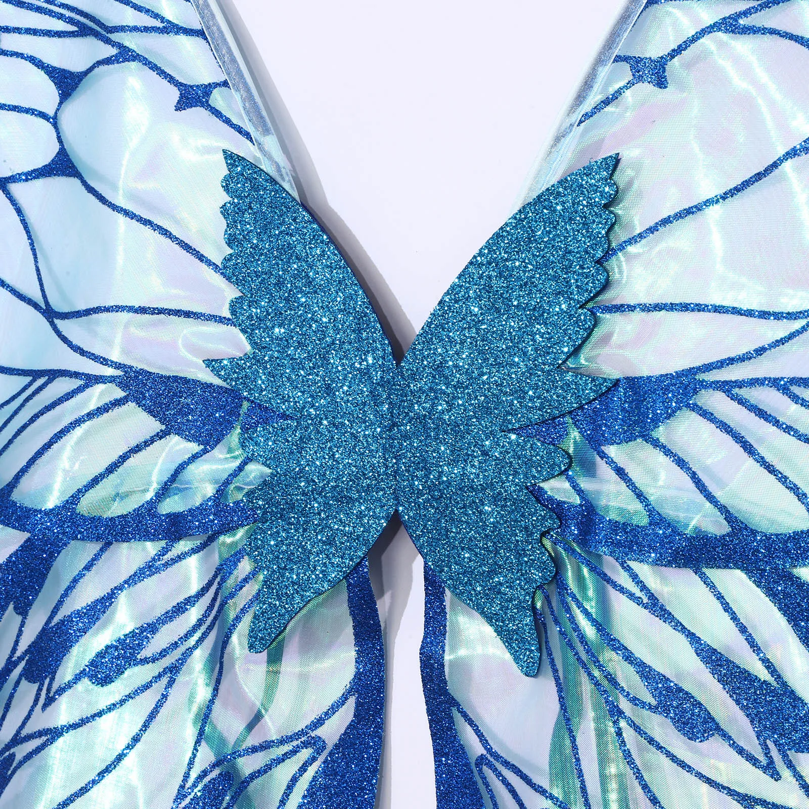 Girls Women Butterfly Fairy Elf Costume Wing Princess Angel Wing Ears Star Fairy Stick Garland for Halloween Cosplay Party Props