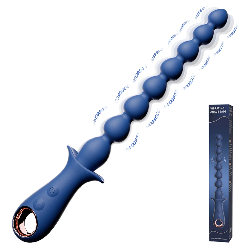 Vibrating Anal Beads Anal Balls for Men Butt Plug Prostate Massager for Gay G-Spot Vagina Vibrator for Women Adult Goods Sex Toy - view 2