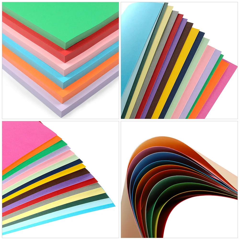 Diy الملونة للحرف اليدوية اوريغامي اللوحة بطاقة فارغة ورق الرسم الحرفية عدة بطاقة الفن ورقة Diy بها بنفسك لوازم ملونة