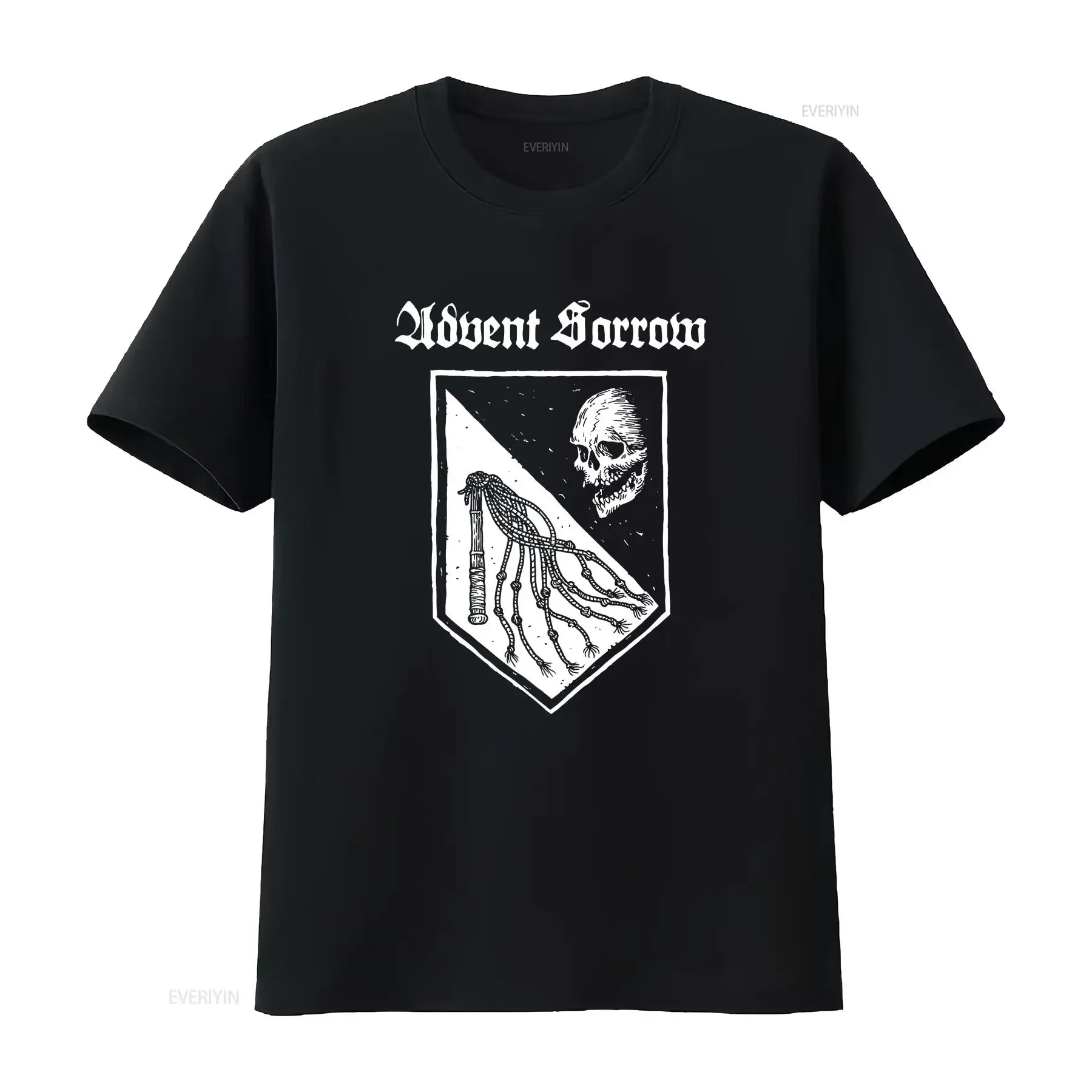 Advent Sorrow T Shirt black metal lamp of murmuur vargrav abigor dissection vintage Washed streetwear Comfortable homme Unisex