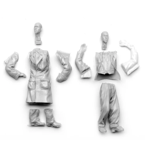 1/35 Resin Model Figure GK ,2 Figure , Unassembled and unpainted kit