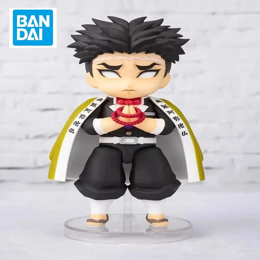 En Stock Original Bandai Figuarts Mini Demon Slayer Himejima Gyomei figura de acción Anime modelo juguete para regalo