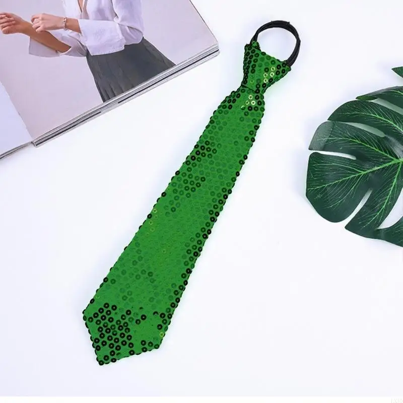 LXAD SHINNING SEQUINS TIE GLITTE