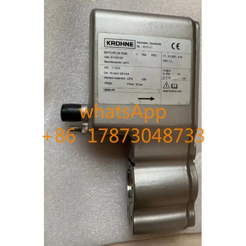 

Used BATCHFLUX 5500 C electromagnetic flowmeter for KHS perfusion machines