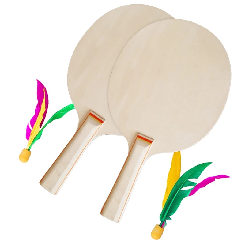 Juego de Pelota de paleta de playa, juego de palas de raqueta de madera, tenis de bádminton, pimpón de playa, juego de raqueta al aire libre