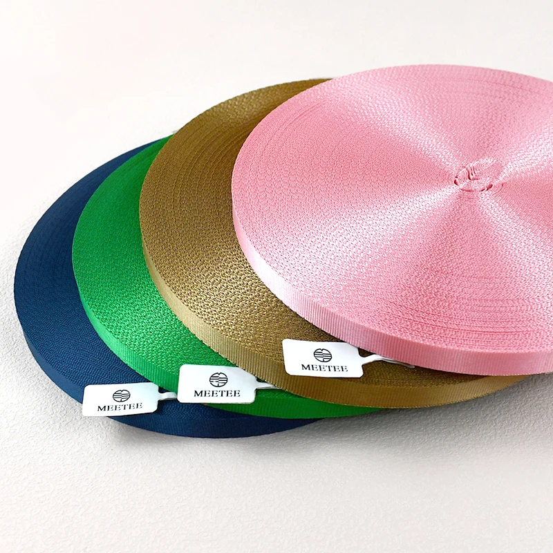 

10Meters 10-20mm Nylon Webbing for Strap To The Meter Handmade Work Cards Ribbon Tape Clothes Belt Bias DIY Sewing Accessories