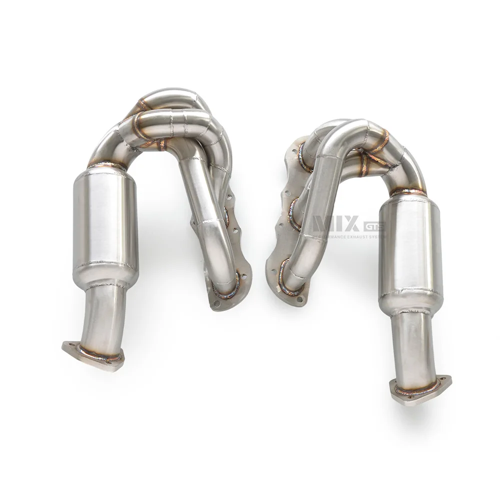 

Suitable for Porsche 981 Kaman/Boxster 3.4 2012-2015 Exhaust Manifold with Heat Shield