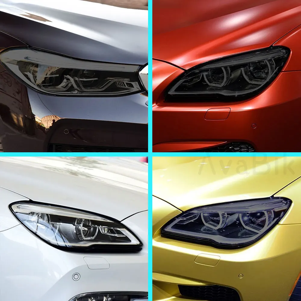 

PPF для BMW 6 серии F06 F12 F13 M6 GT G32 Тонировка автомобильных фар Черная защитная пленка Виниловая прозрачная наклейка из ТПУ Аксессуары