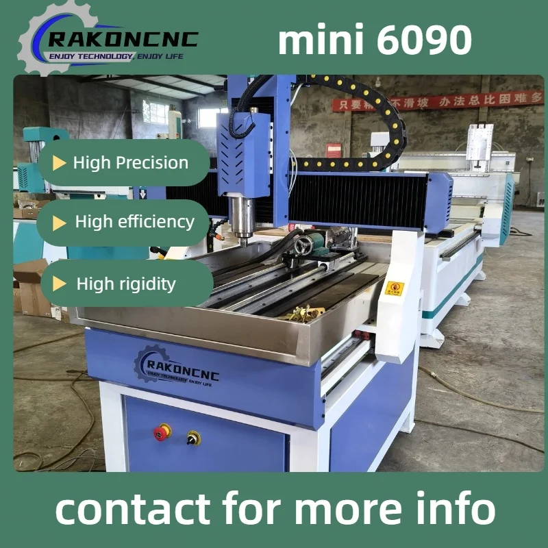 CNC 6090 جهاز توجيه الخشب 3 محاور آلة مع 1.5kw 2.2kw المغزل آلة الحفر آلة طحن الخشب أدوات النجارة