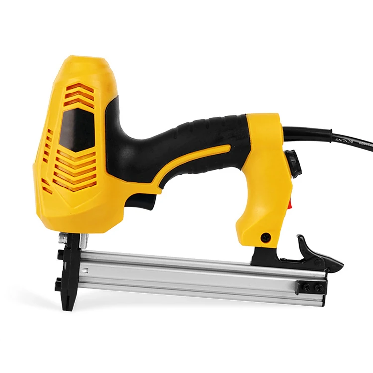 

Factory Price Power Tool Finish Nail Electric Nail for Room Decorations Woodworking Furniture Frame Wood Stapler
