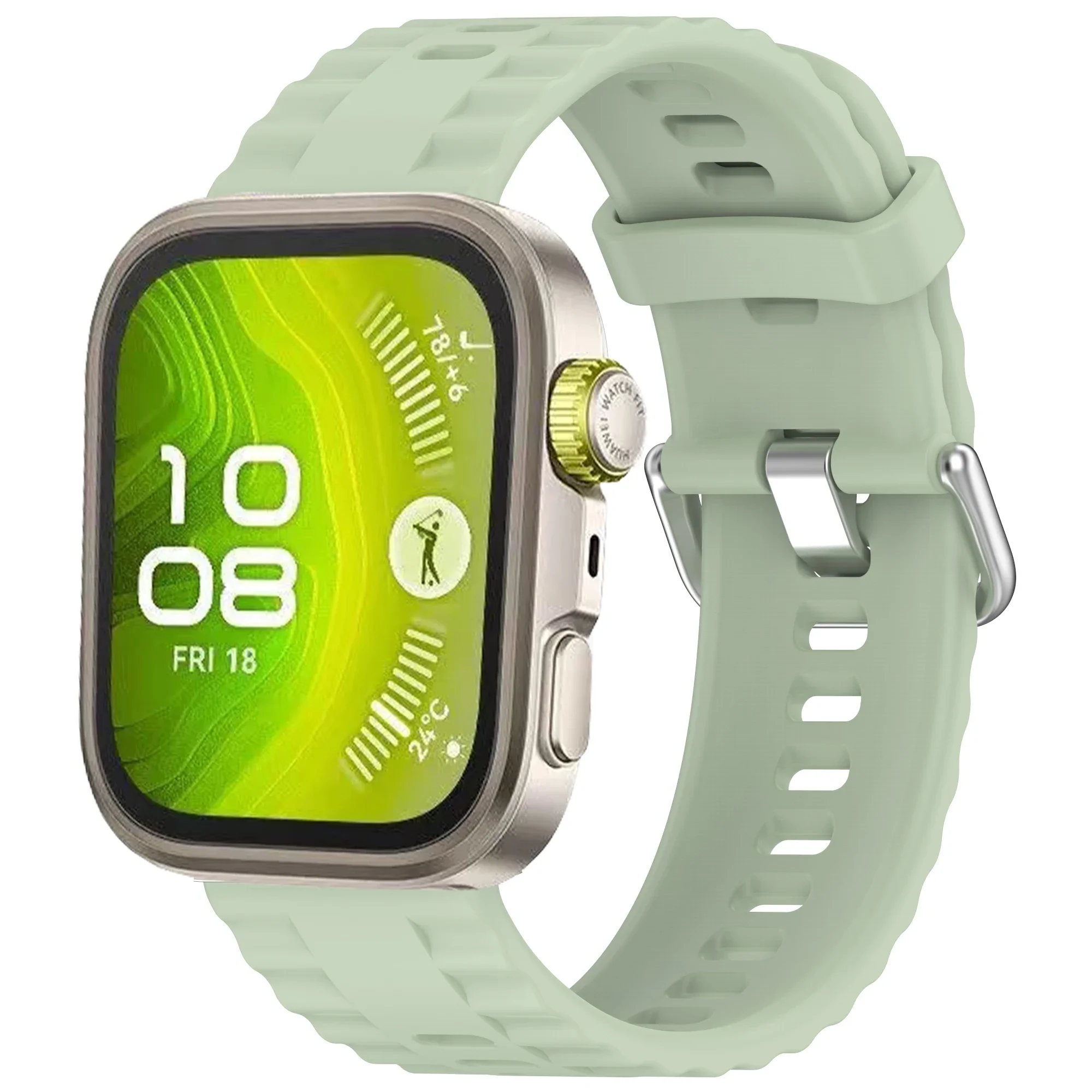 Официальный силиконовый ремешок для часов Huawei Watch Fit 4 Fit 3, дышащий браслет-браслет для Huawei Watch Fit 4 Pro, аксессуары для ремешков