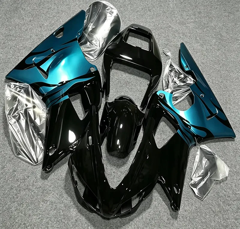 4 Gift New ABS Air Deflector Kit - Suitable for Yamaha YZF R1 models from 1998 to 1999. Accessories available for customization.