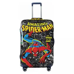 The Amazing Spider-Man Travel Luggage Cover Spiderman Suitcase Protector Fits 18-32 Inch Luggage