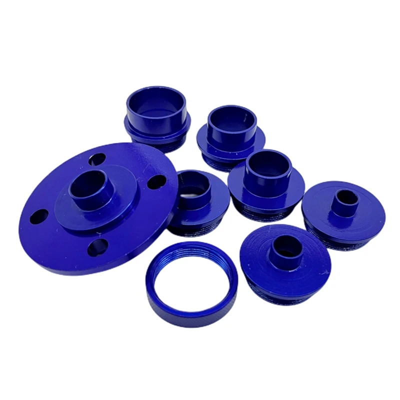 Juego de buje de guía de enrutador de aluminio, Kit de plantilla de enrutador con tuercas de bloqueo, apto para 1-3/16 pulgadas o 1-1/4 pulgadas, placa Base duradera, 10 piezas