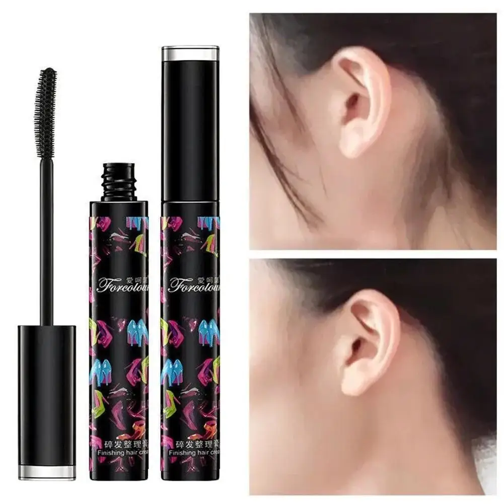 Crema per la finitura dei capelli rotti rinfrescante non grasso Gel modellante per lo Styling piccolo forma di acconciatura rotta per attaccare i capelli del Mascara E N8c0