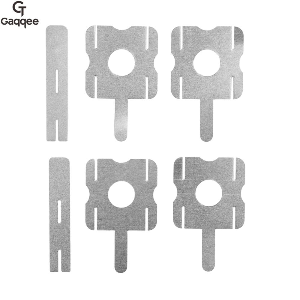 30 stks Lithiumbatterij Nikkel Vellen Veelhoekige Batterij Nikkel Vel Voor Puntlassen Machine Batterijen Aansluit Vellen