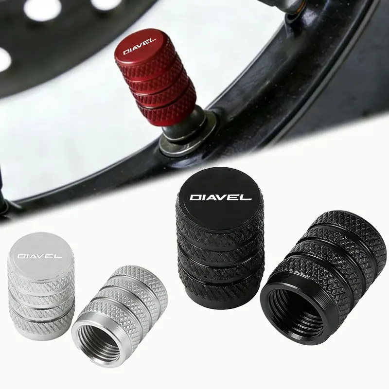 

2PCS Motorcycle Aluminum Alloy Tire Wheel Parts Valve Stem Caps Cover For DUCATI DIAVEL Diavel AMG Carbon Strada XDIAVEL S
