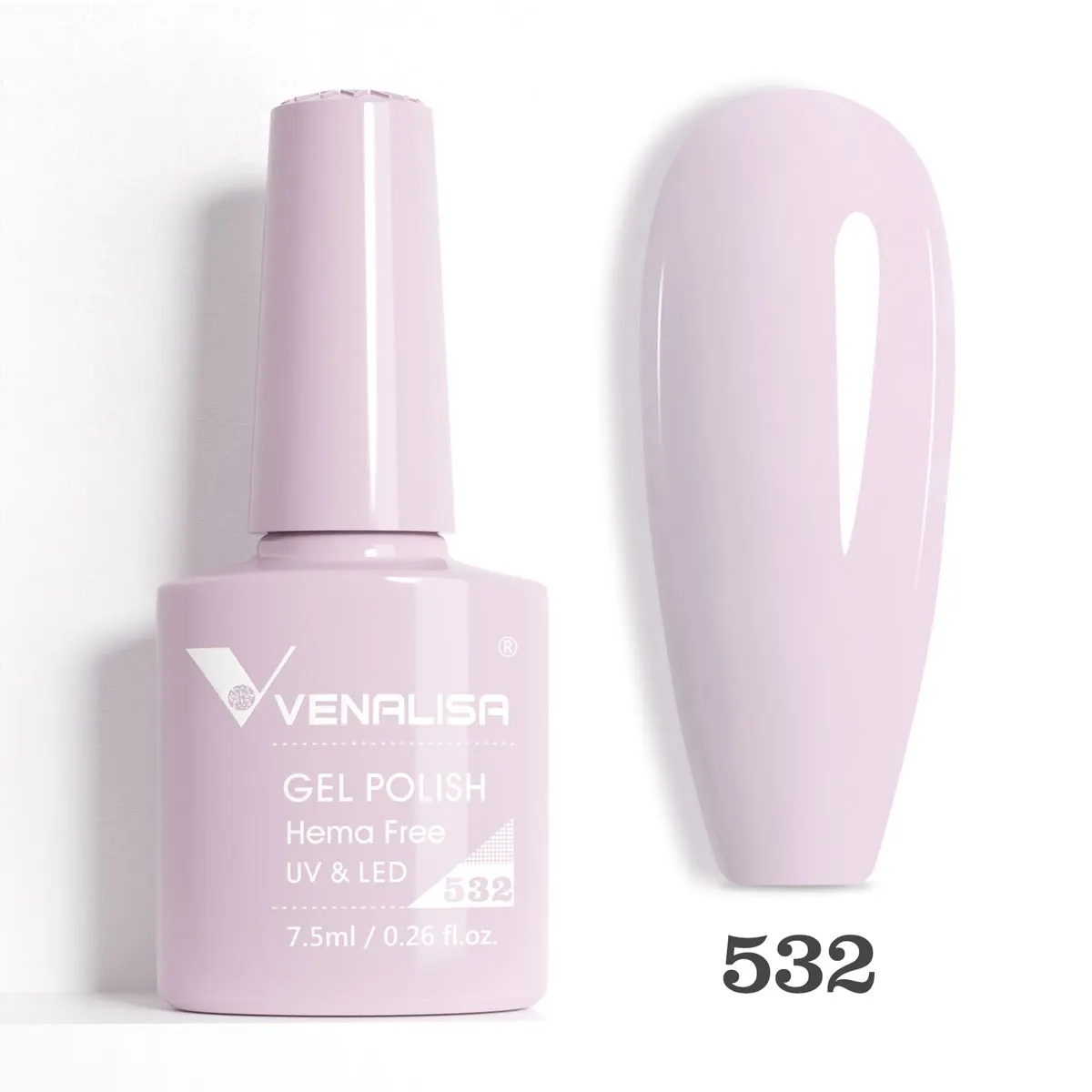 Venalisa 7,5ml HEMA-freier Nude Pink Nagelgel-Lack UV LED Maniküre Jelly Gel Nagellack zum Ablösen für perfektes Nagelfinish – Detail 37