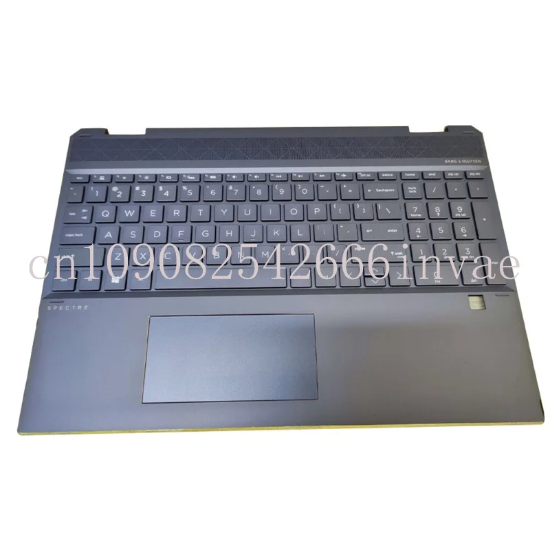 For HP Spectre x360 15T-DF 15-DF Palmrest W/Backlit Keyboard Touchpad L38262-001