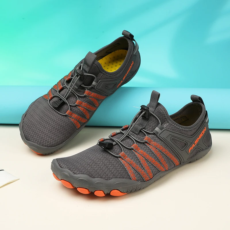 

Fashion Unisex Wider Shoes Breathable Mesh Men Barefoot Wide-toed Shoes New Flats Soft Zero Drop Sole Wider Toe Sneakes Big Size