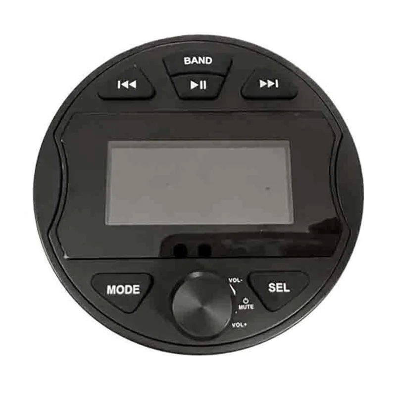 ABSQ-Sistema Estéreo Marino Radio para Barco Impermeable, Bluetooth, AUX, USB para ATV UTV SPA RZR FM AM Radio