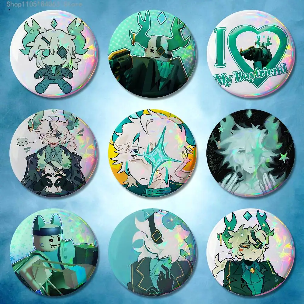 P-PhightingES Medkit 32mm 58mm 75mm 44mm 25mm Anime Badges Brooches DIY Pins Decorations Birthday Gifts