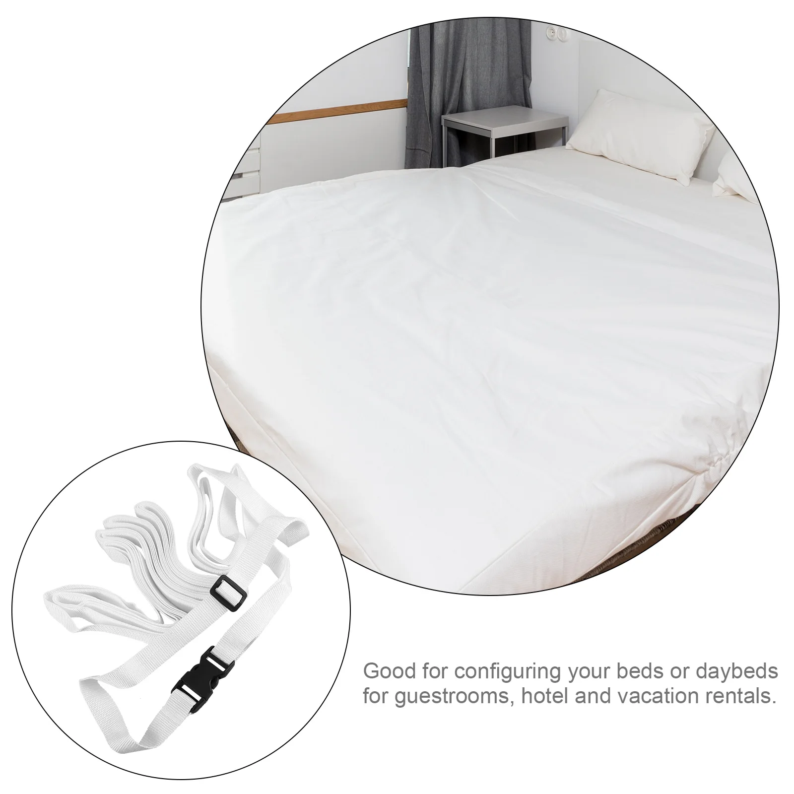 

Mattress Strap Twin Bed Connectors Converter Straps for Adapter Bridge Fastener