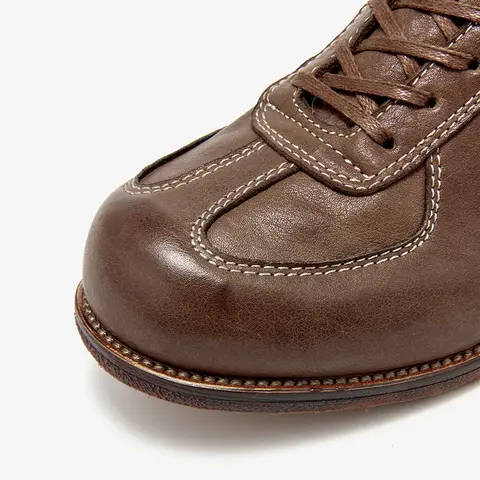 BEAUTODAY स्नीकर्स महिलाओं के लिए गाय के चमड़े के लेस-अप गोल वैक्सिंग टो सिलाई ट्रेनर लेडीज़ डिज़ाइनर स्पोर्ट्स शूज़ हस्तनिर्मित 29863 8 best sales महिलाओं के लिए डिज़ाइनर स्नीकर्स - №7