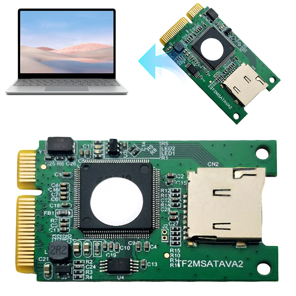 

Micro SD TF Card To MSATA SSD Adapter Embedded Industrial Mobile SSD