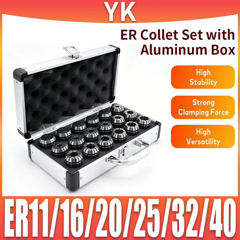High Precision ER Collet Set UP AA 0.003mm ER11 ER16 ER20 ER