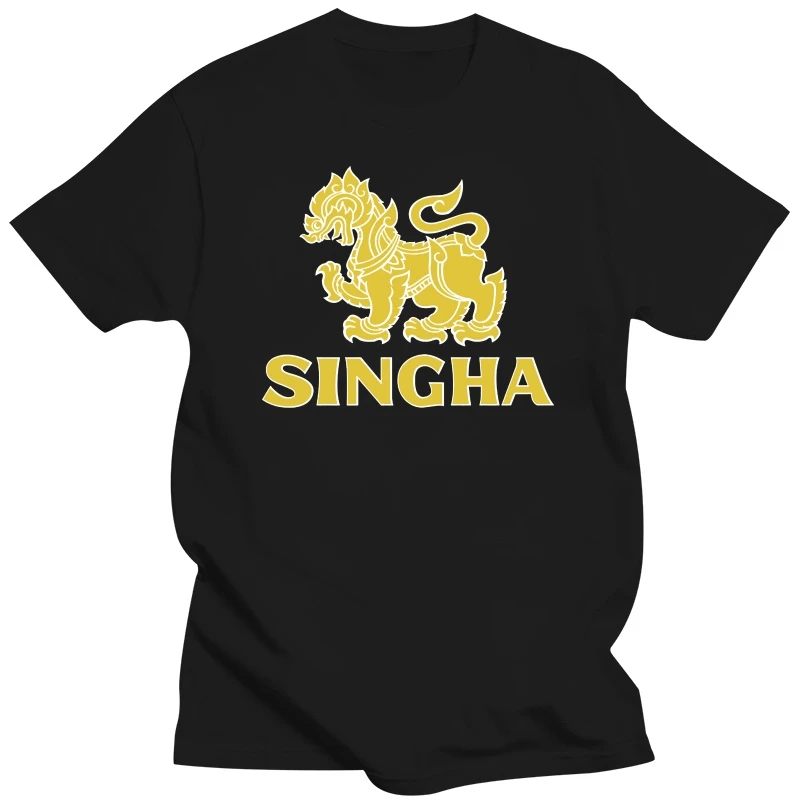 Brand New Singha Beer Mens Sport T-Shirt For Youth Middle-Age The Old Tee Shirt