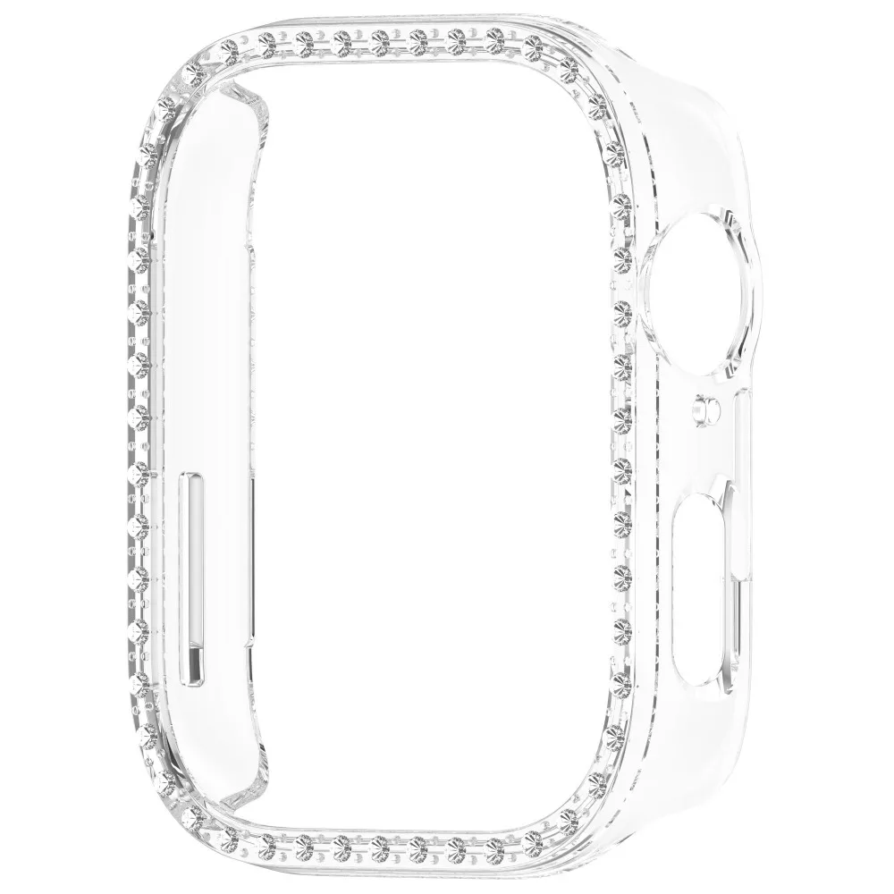 

Bling PC Алмазный защитный чехол против царапин Алмазный бампер Аксессуары для умных часов Защитная пленка для экрана для часов Fit 3