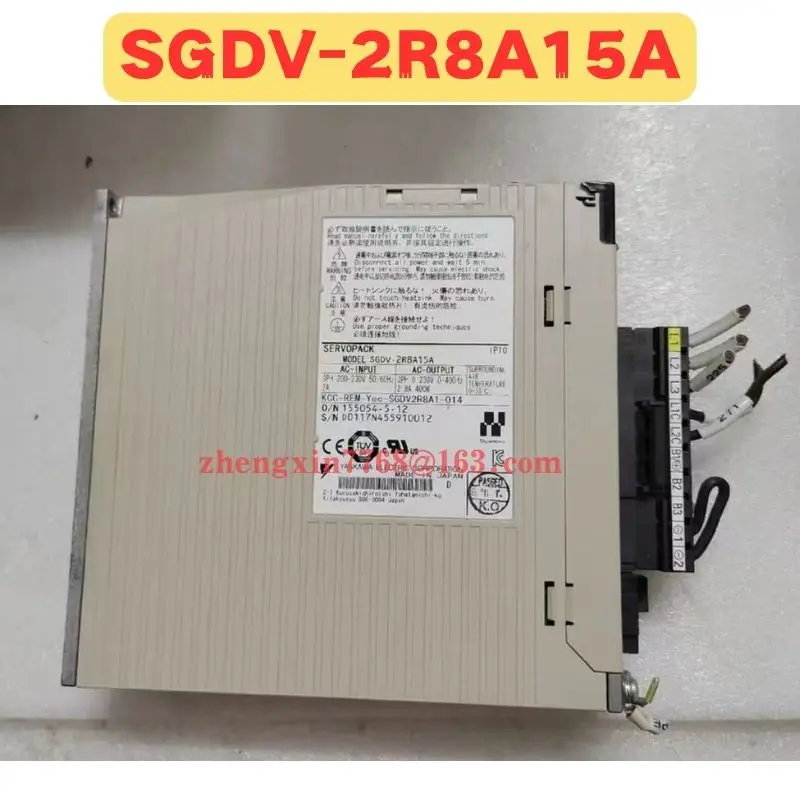 

Used Servo Drive SGDV-2R8A15A SGDV 2R8A15A Normal Function Tested OK