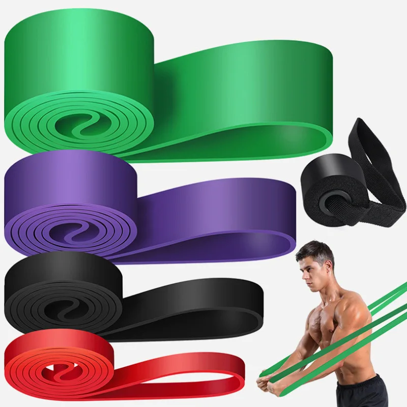 Latex Resistance Exercise Band, Elastic Band for Sport Strength, Pull Up Assist, Workout, Pilates Fitness Equipment