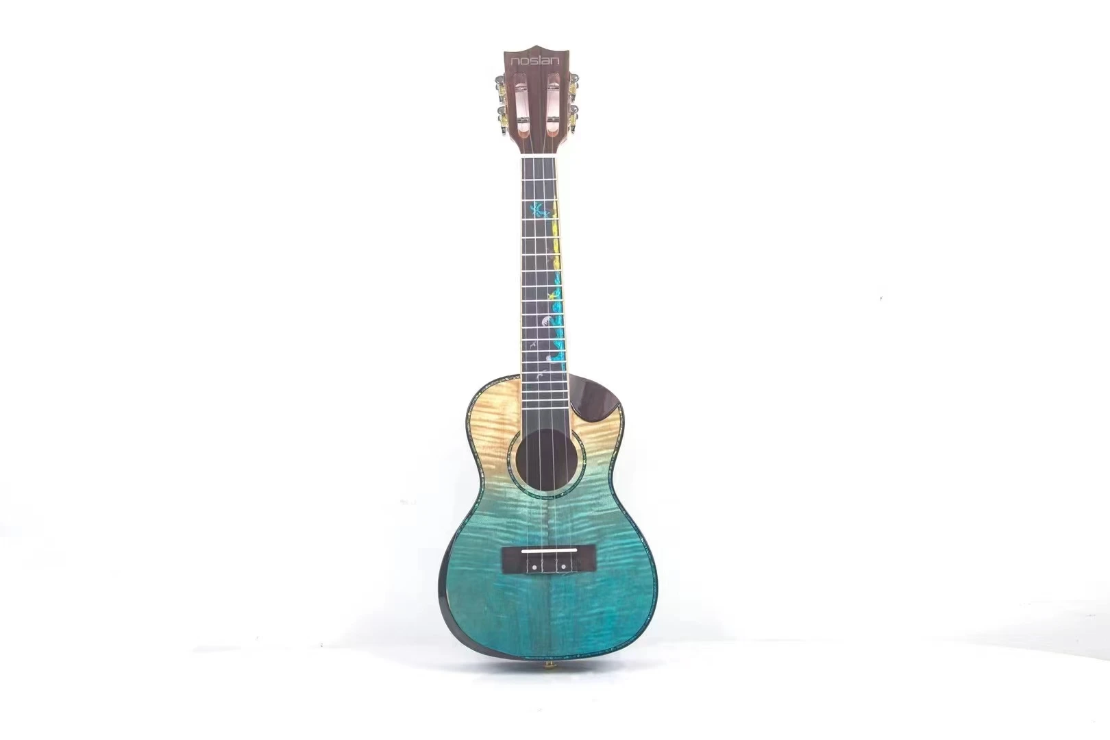 

Professional 24" Electric Ukulele With Solid Flame Maple TOP/Flame Maple Body, 24 ukulele Concert,Thickness 3.5mm solid wood top