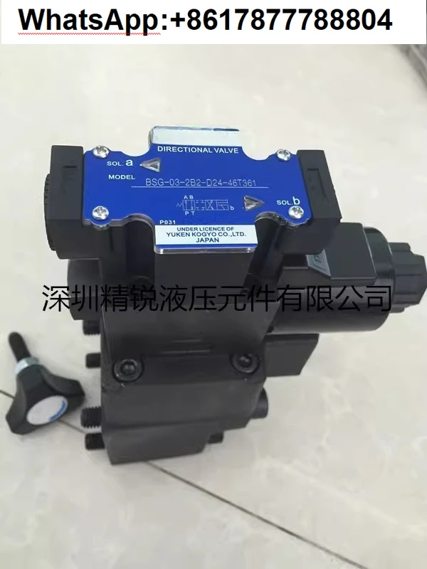 Overflow valve BSG-03-2B2-D24 oil pump solenoid valve BSG-02-2B2/DSG-03-2B3B!