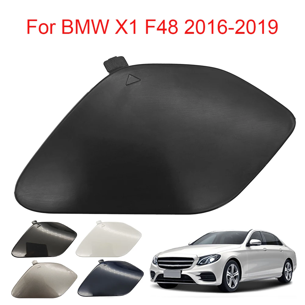 フロントバンパー牽引フックカバーキャップ、牽引アイ交換、51137361220、bmw x1、f48、16-19