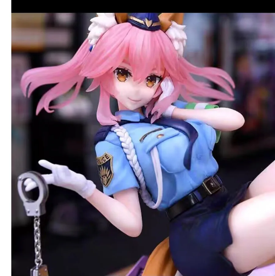 

2025 Japanese original anime figure Tamamo no Mae policewoman uniform ver action figure collectible model toys for boys