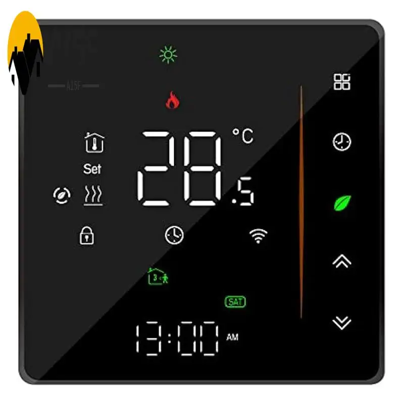 

A15F-Wifi Smart Thermostat Temperature Controller Weekly Programmable Supports Touch Control-3A