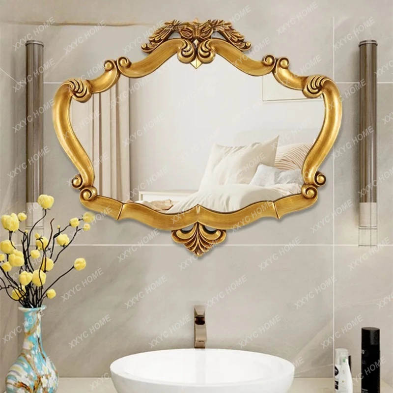 

Зеркало для ванной комнаты, настенное зеркало для гостиной, декоративное зеркало для веранды, домашнее зеркало для макияжа и укладки волос