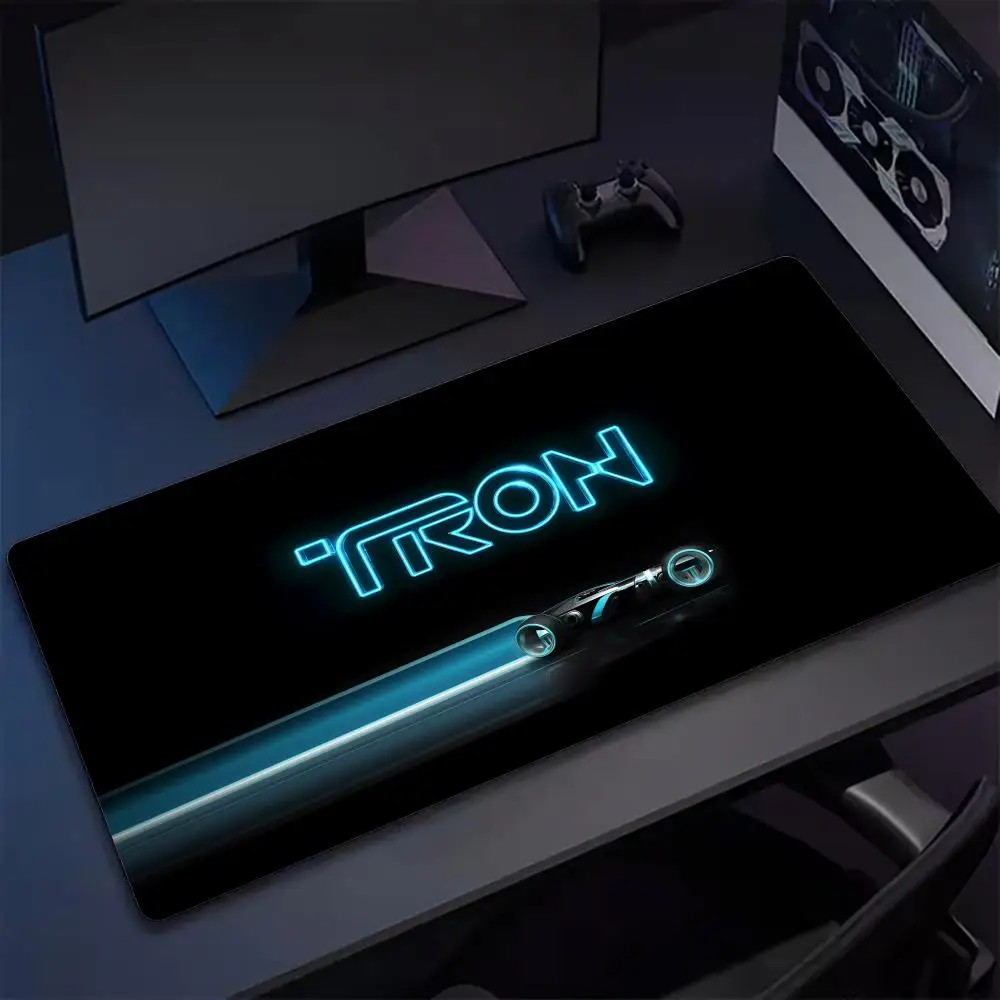 

Коврик для мыши Anime Tron Legacy Очень большой коврик для мыши для игр, гладкая поверхность, нескользящий, удобный, прочный настольный коврик